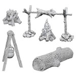WizKids WizKids Deep Cuts Campfire and Sitting Log
