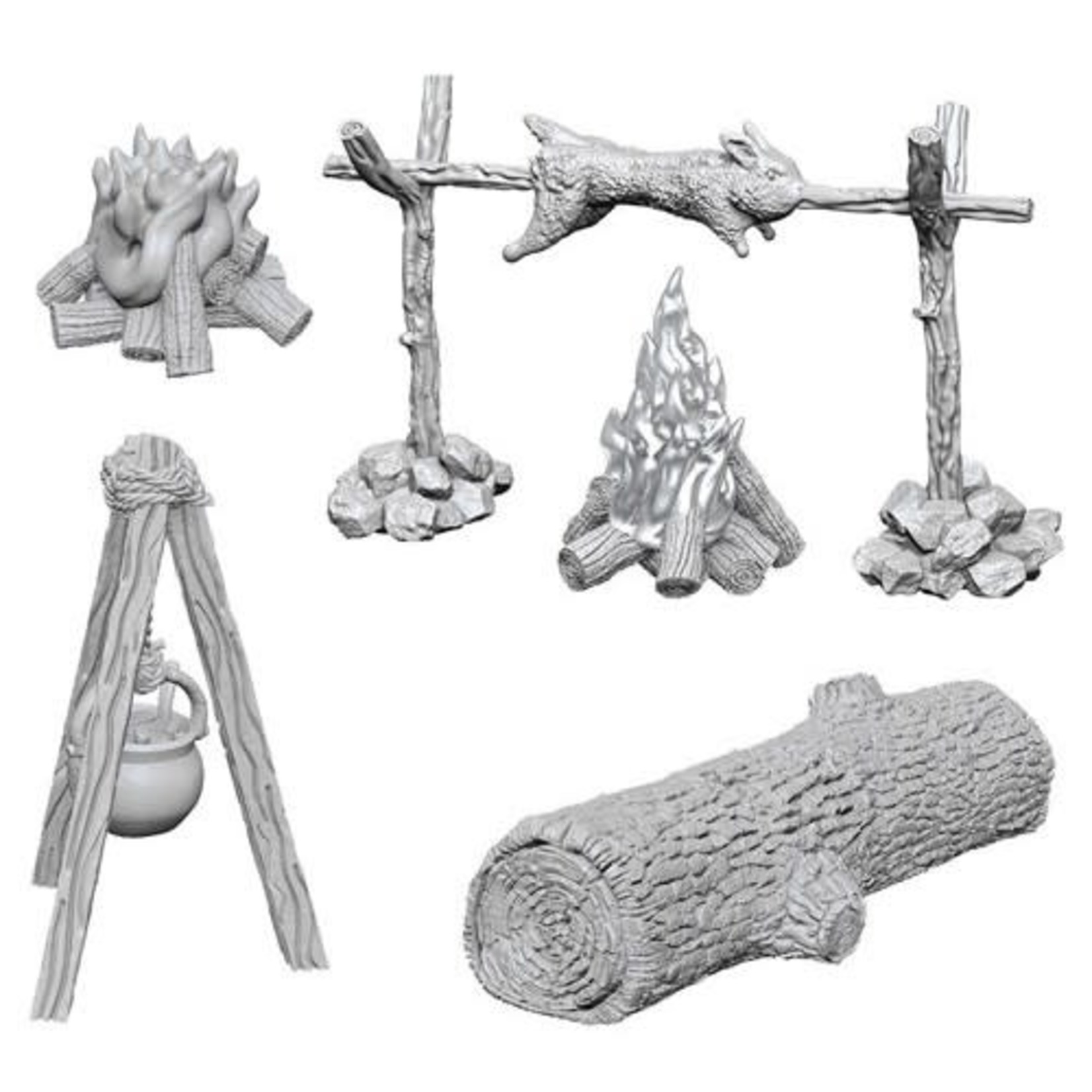 WizKids WizKids Deep Cuts Campfire and Sitting Log