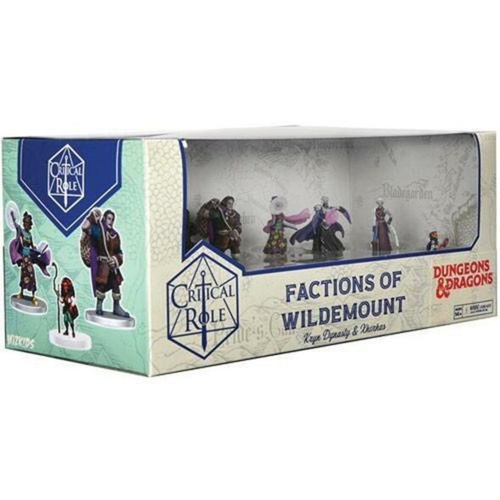 WizKids Critical Role Minis Factions of Wildemount Clovis Concord and Menagerie Coast Box Set