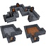 WizKids Warlock Tiles Accessory - Dungeon Straight Walls