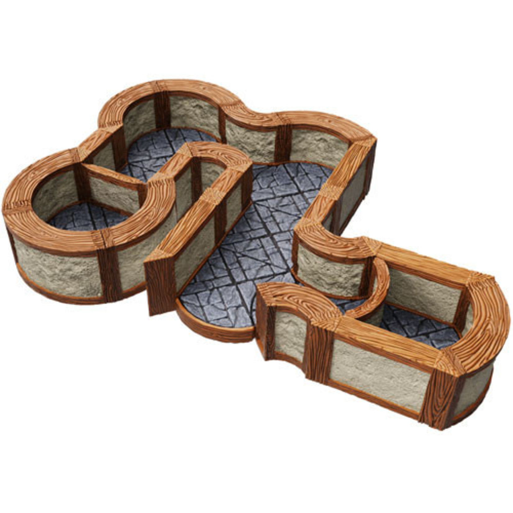 WizKids Warlock Tiles Town and Village - Angles and Curves