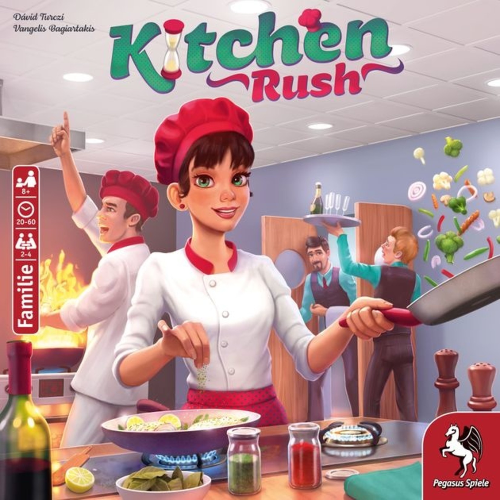 Pegasus Spiele North America Kitchen Rush Revised Edition