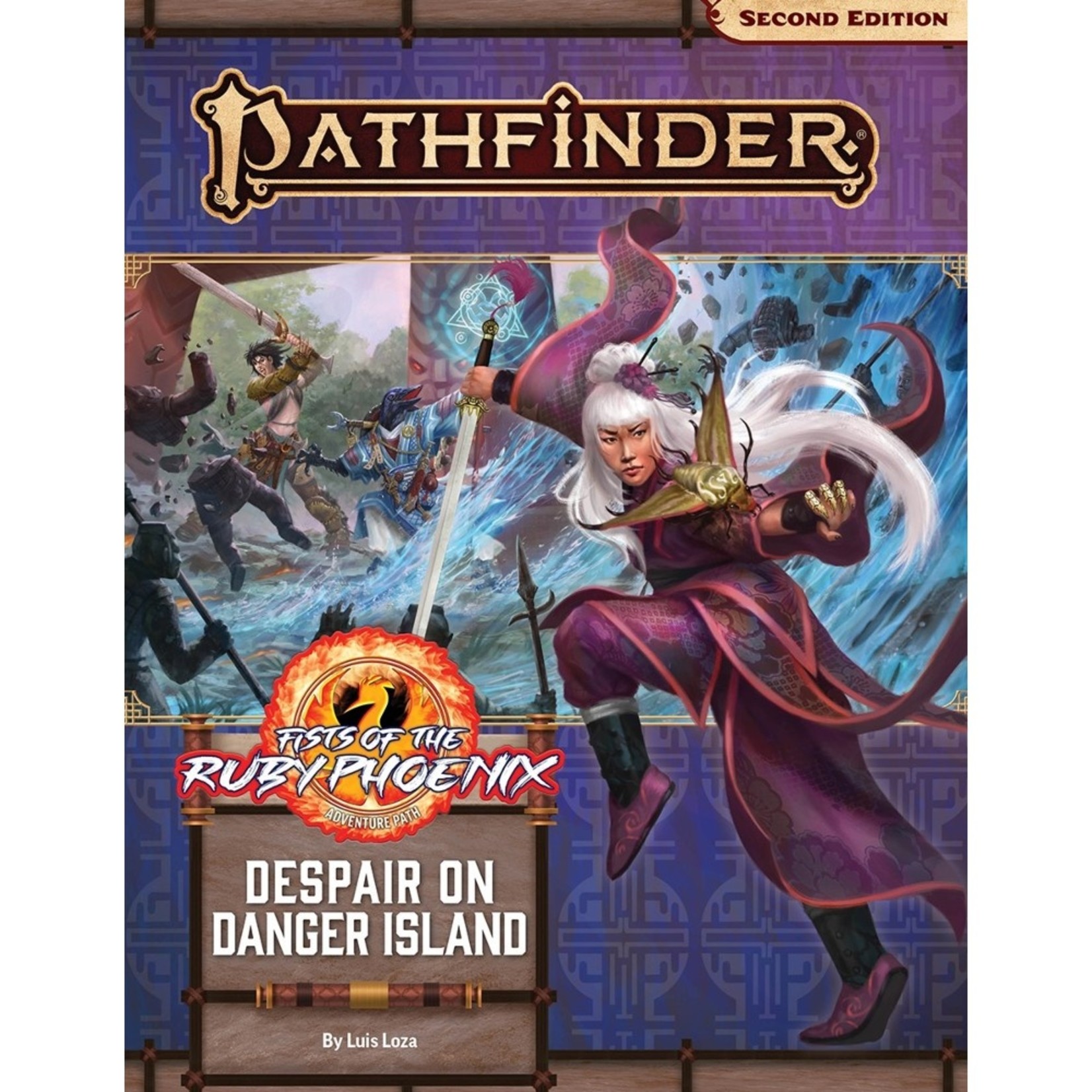 Paizo Publishing Pathfinder 2E Adventure Path Fists of the Ruby Phoenix 1 Despair on Danger Island
