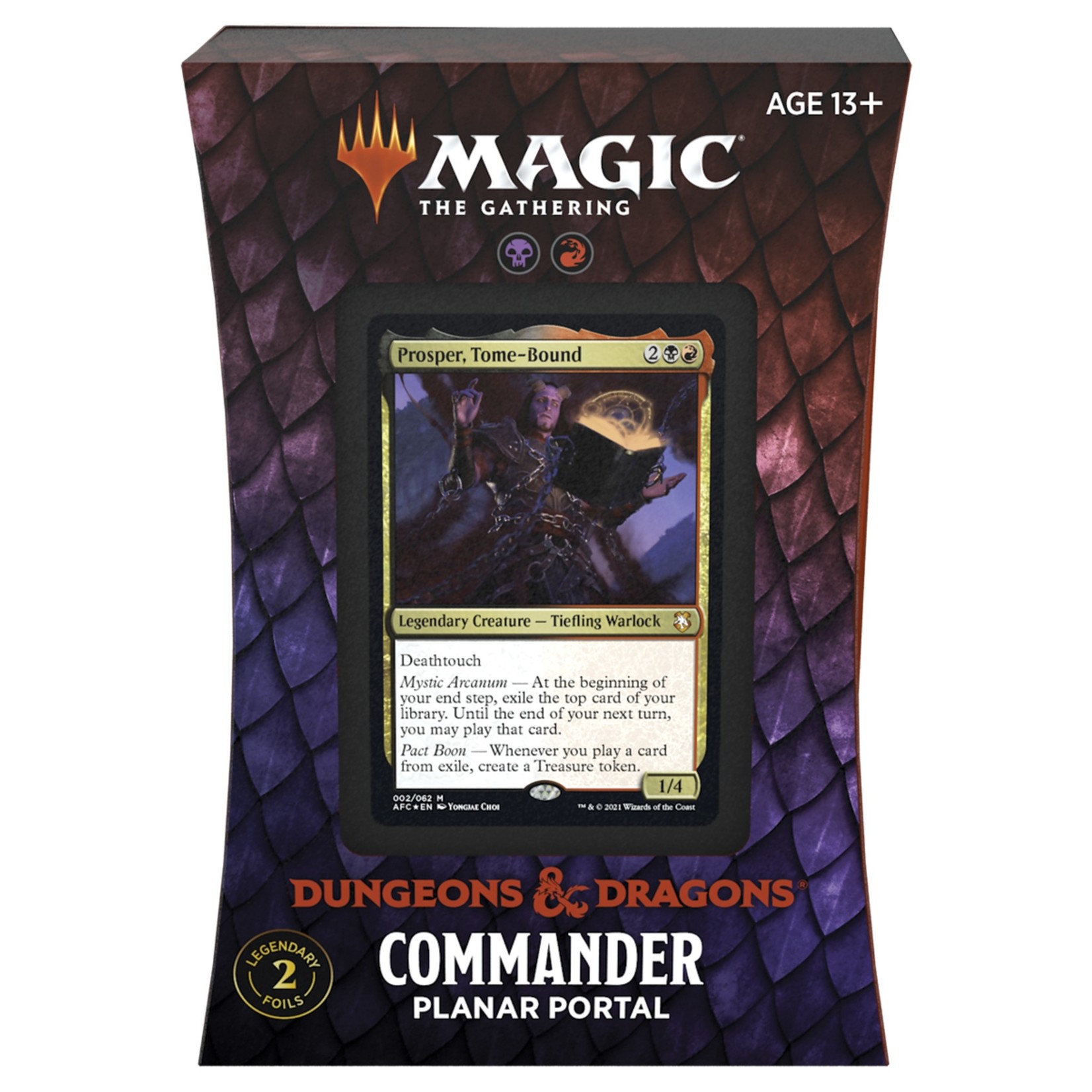 Wizards of the Coast Magic the Gathering Adventures in the Forgotten Realms AFR Commander Deck Planar Portal