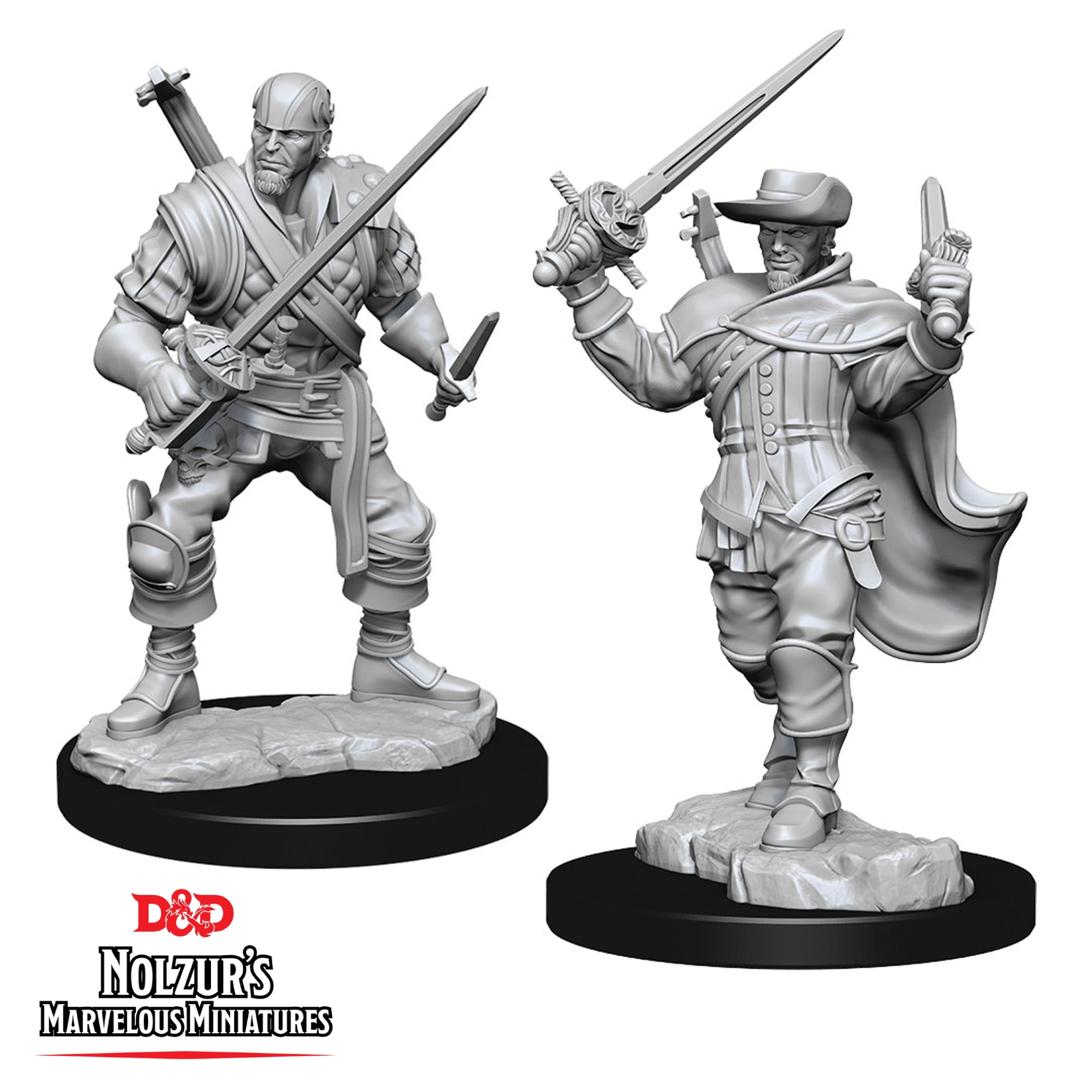 WizKids Dungeons and Dragons Nolzur's Marvelous Minis Human Bard Male
