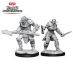 WizKids Dungeons and Dragons Nolzur's Marvelous Minis Bugbear Barbarian Male and Bugbear Rogue Female