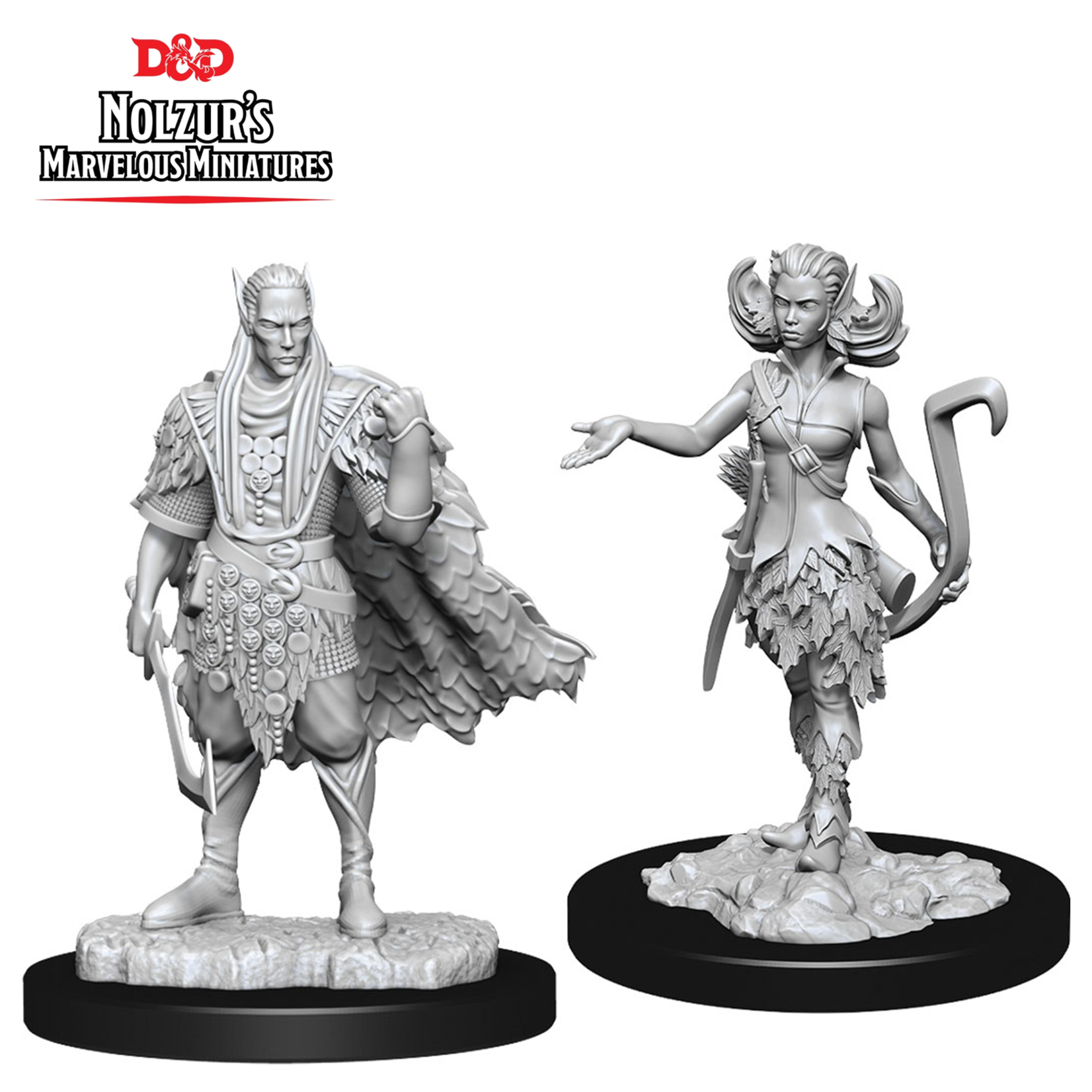 WizKids Dungeons and Dragons Nolzur's Marvelous Minis Autumn Eladrin and Summer Eladrin