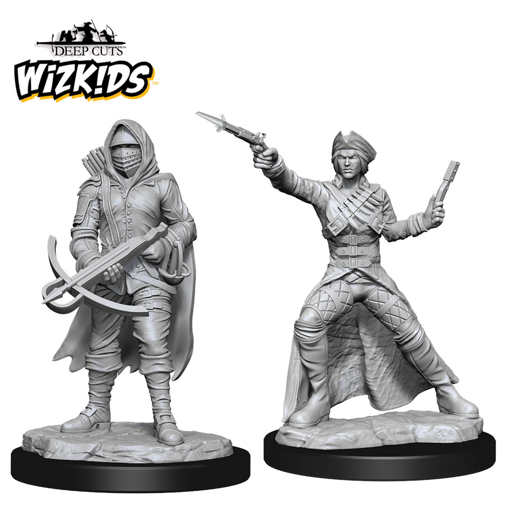 WizKids WizKids Deep Cuts Mini Bounty Hunter and Outlaw