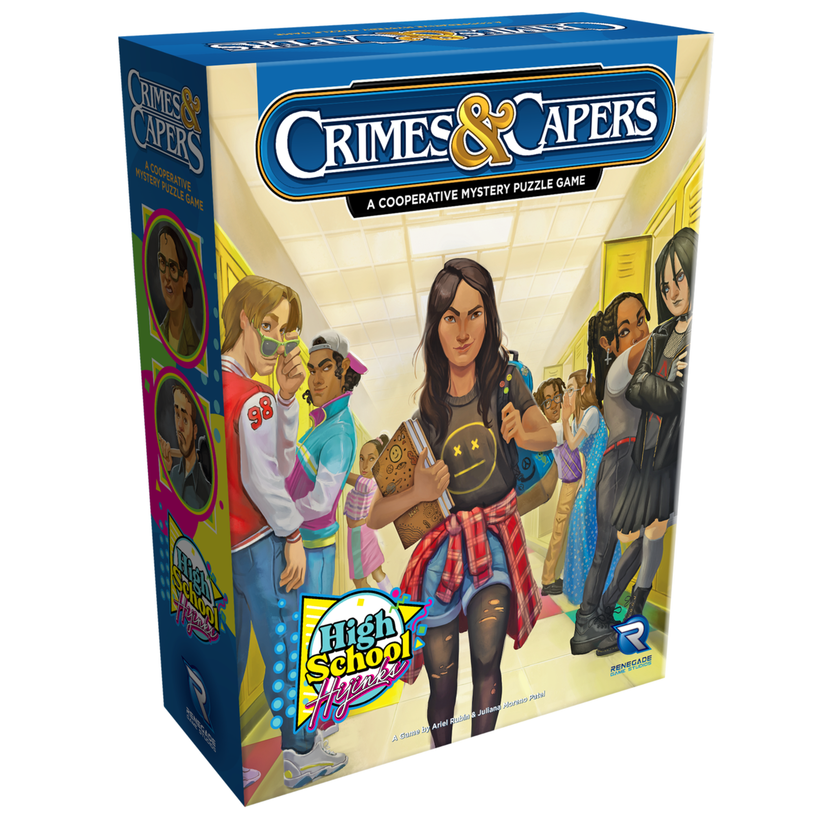 Renegade Game Studios Crimes and Capers High School Hijinks