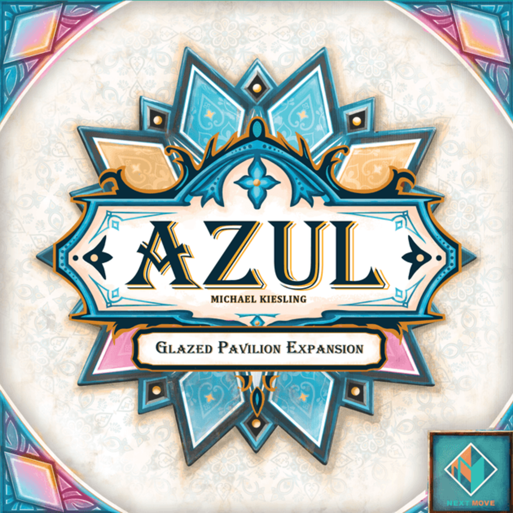 Next Move Games Azul Summer Pavilion Glazed Pavilion