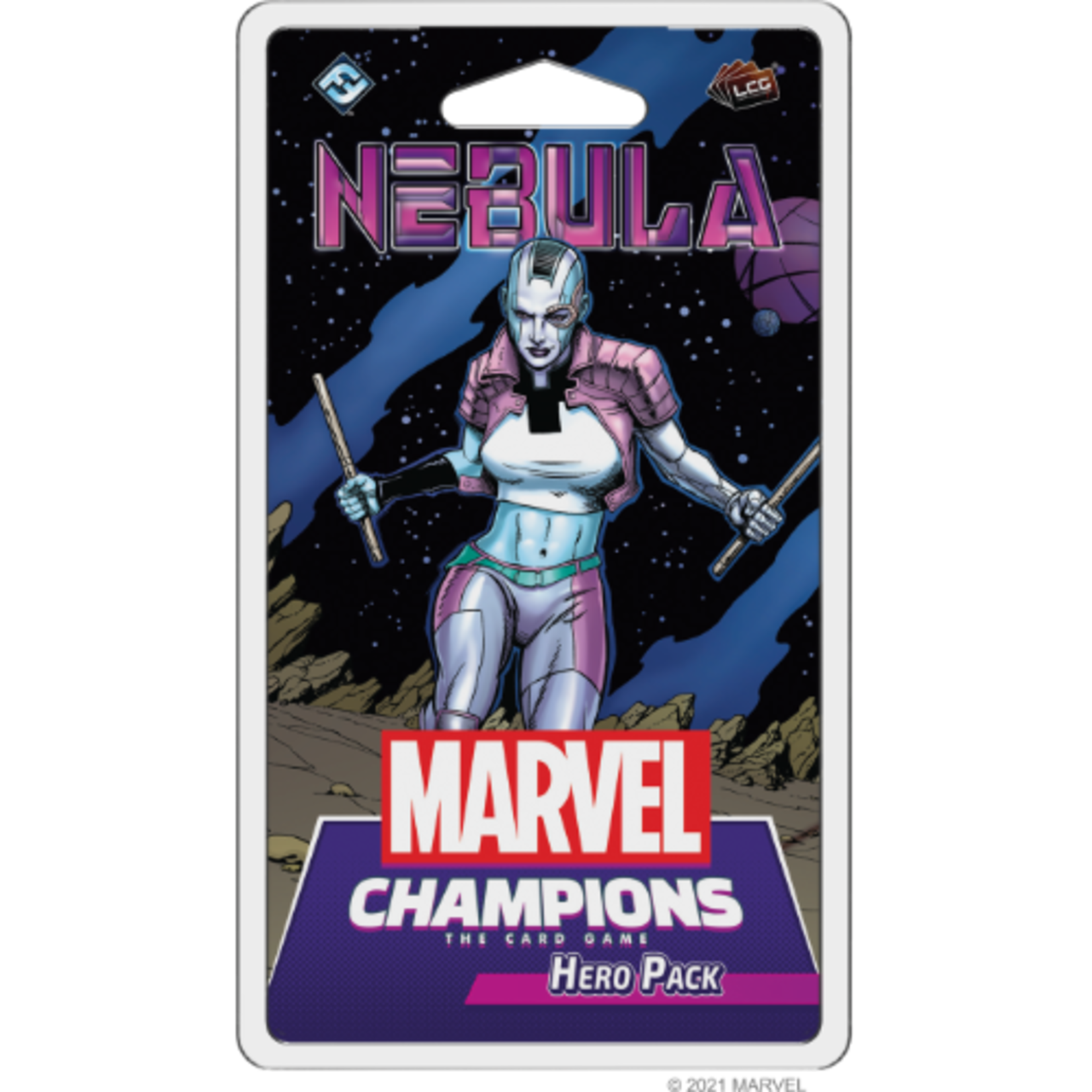 Fantasy Flight Games Marvel Champions Hero Pack Nebula