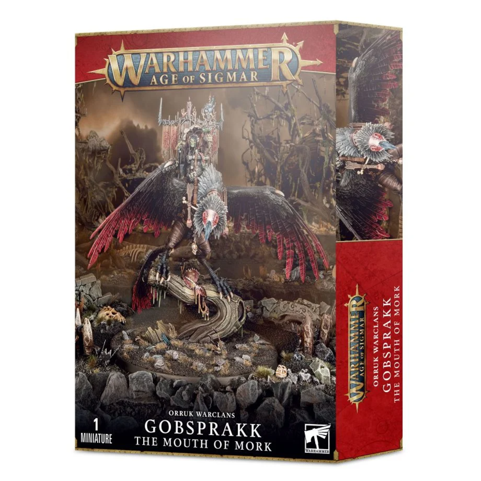 Games Workshop Warhammer Age of Sigmar Destruction Orruk Warclans Gobsprakk the Mouth of Mork