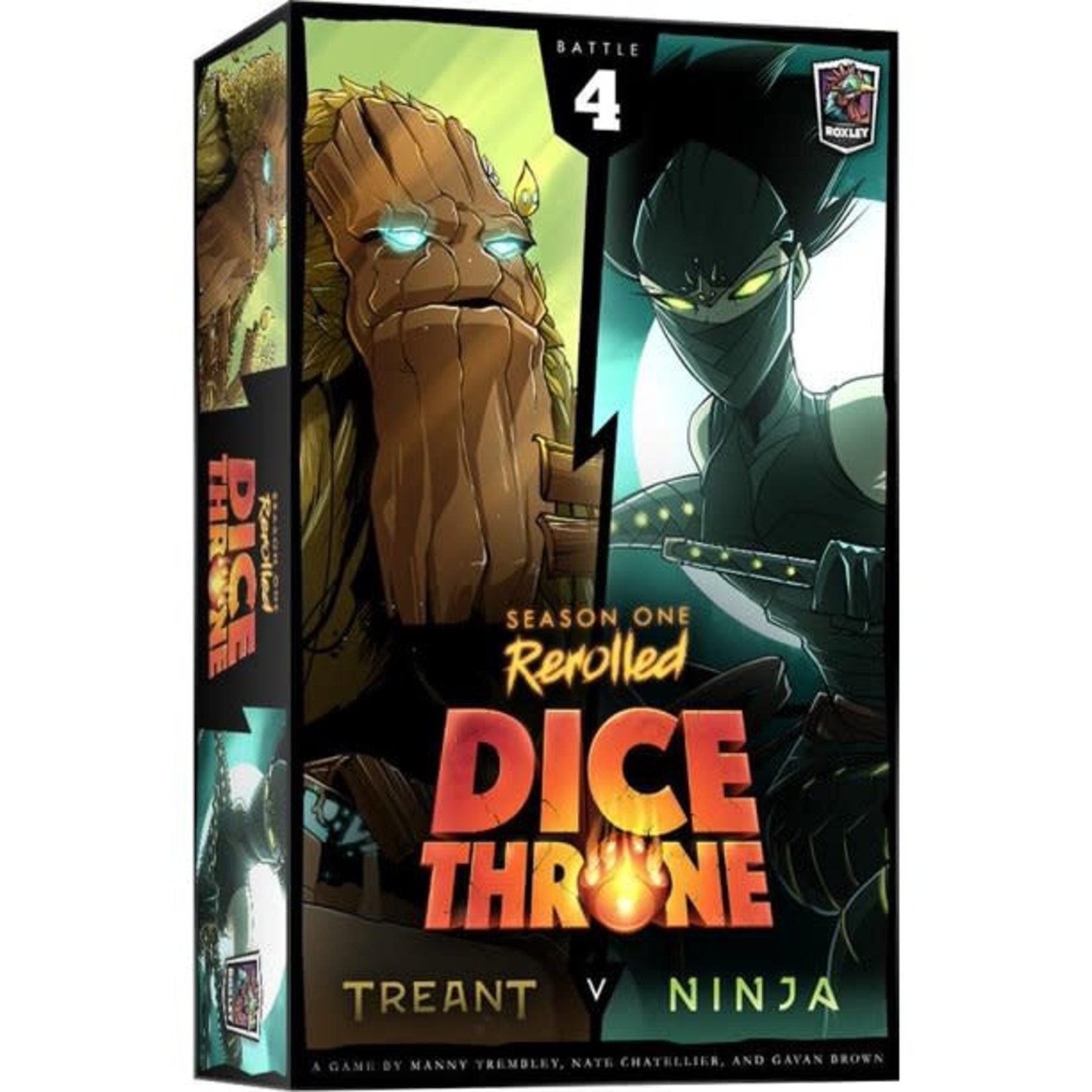 Roxley Games Dice Throne Season 1 RR - Treant vs. Ninja