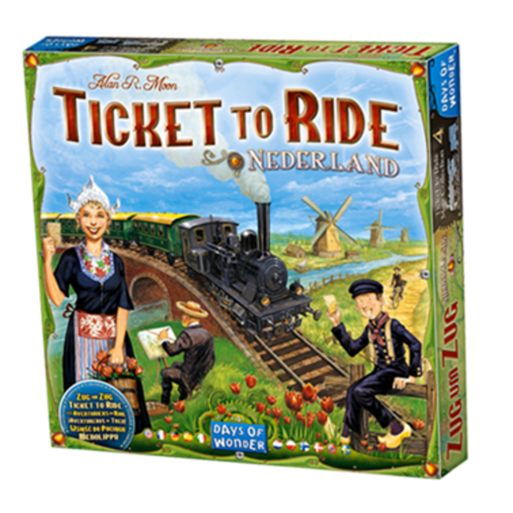 Days of Wonder Ticket to Ride Map Collection 4 Nederland Netherlands