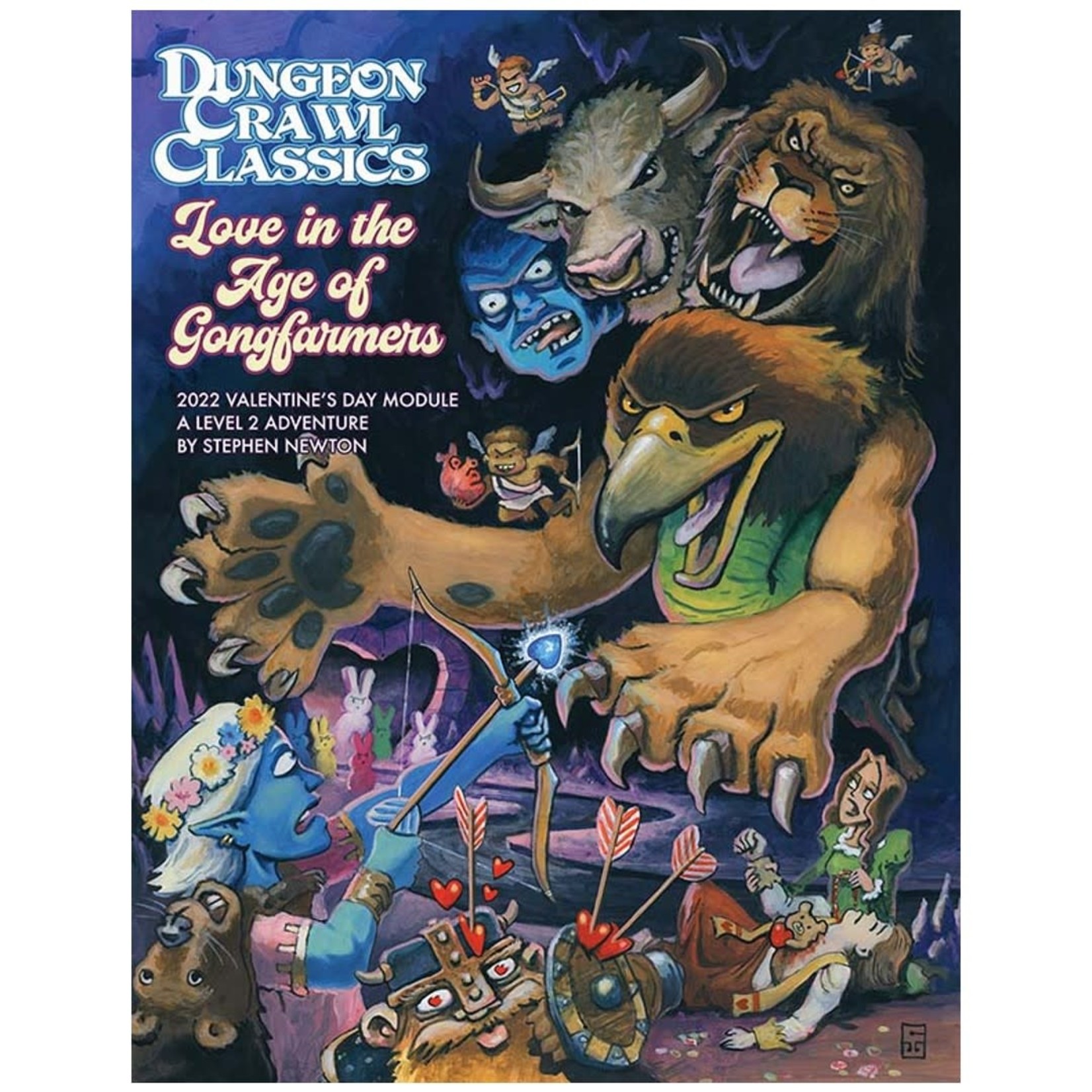Goodman Games Dungeon Crawl Classics 2022 Valentine’s Day Module: Love in the Age of Gongfarmers