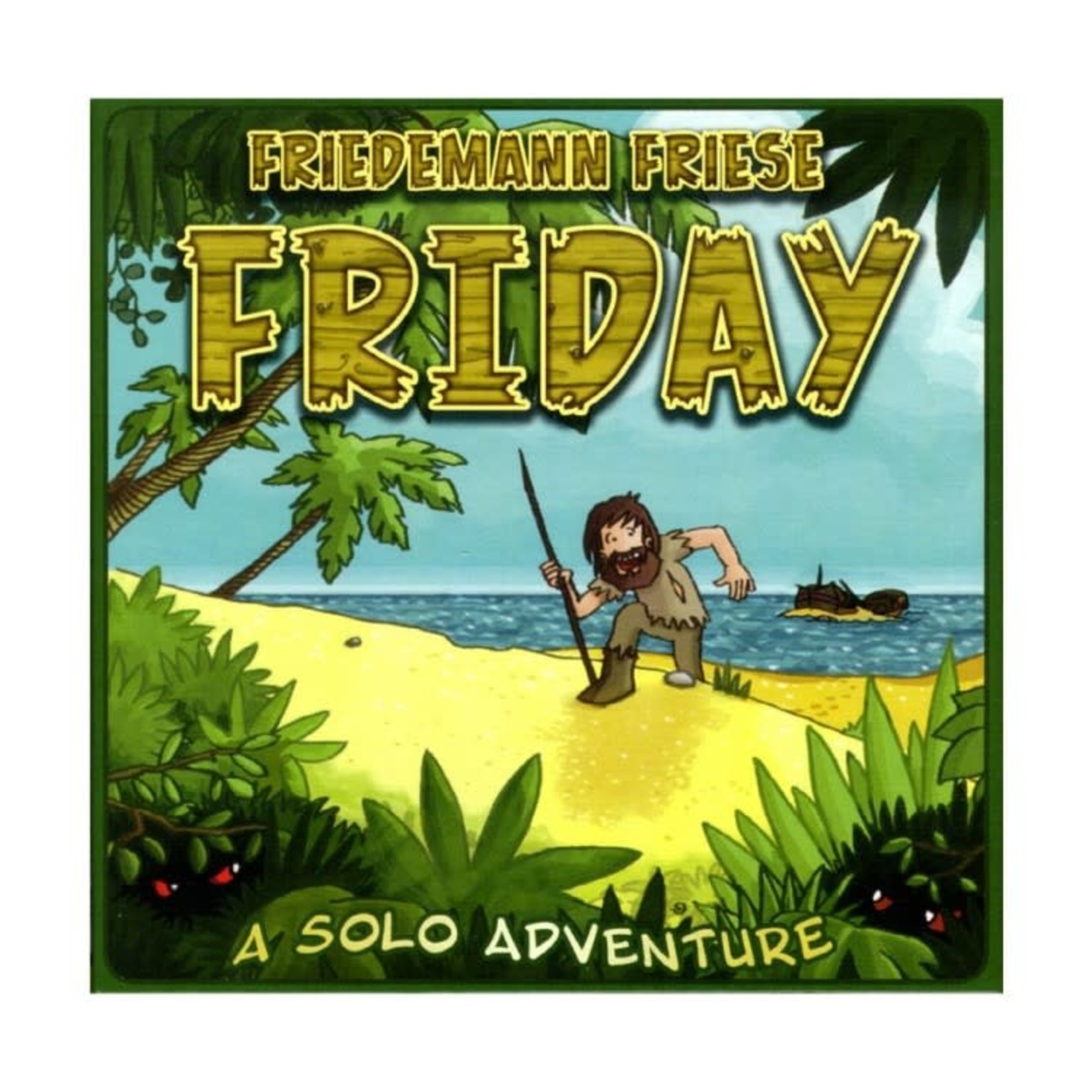 Friday - Friedemann Friese - Solo Board game - Rio Grande Games