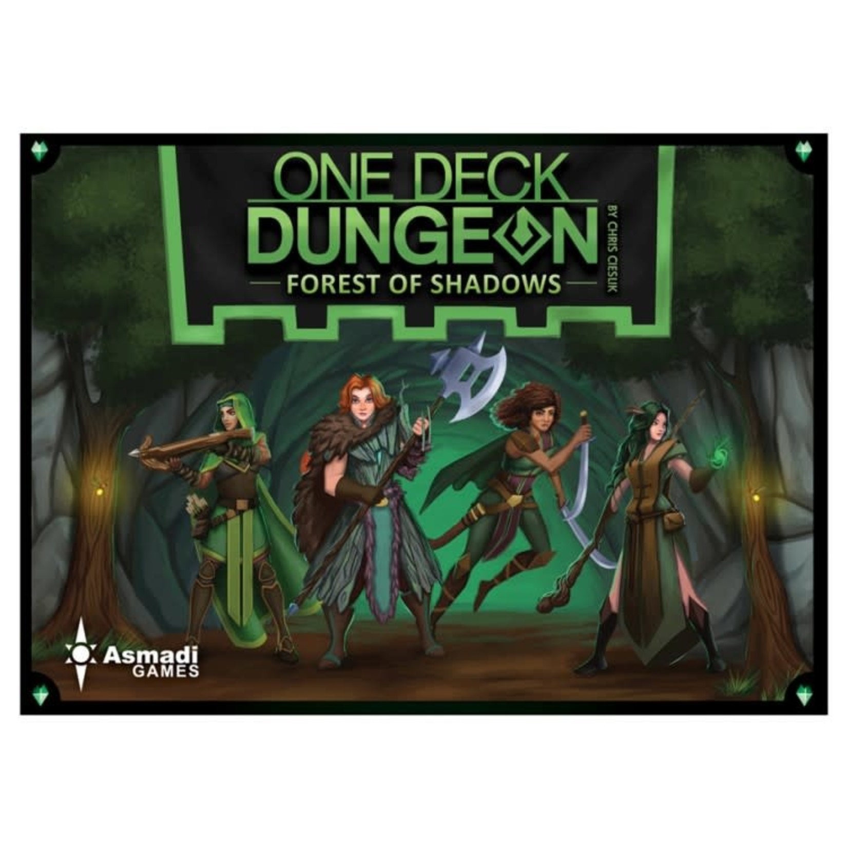 Asmadi Games One Deck Dungeon Forest of Shadows Stand Alone Expansion