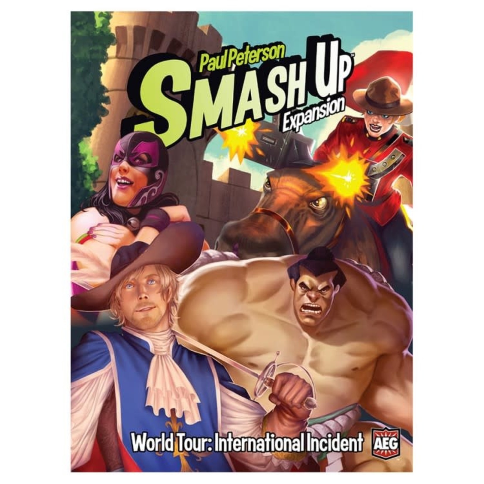 Alderac Entertainment Group Smash Up World Tour International Incident Expansion