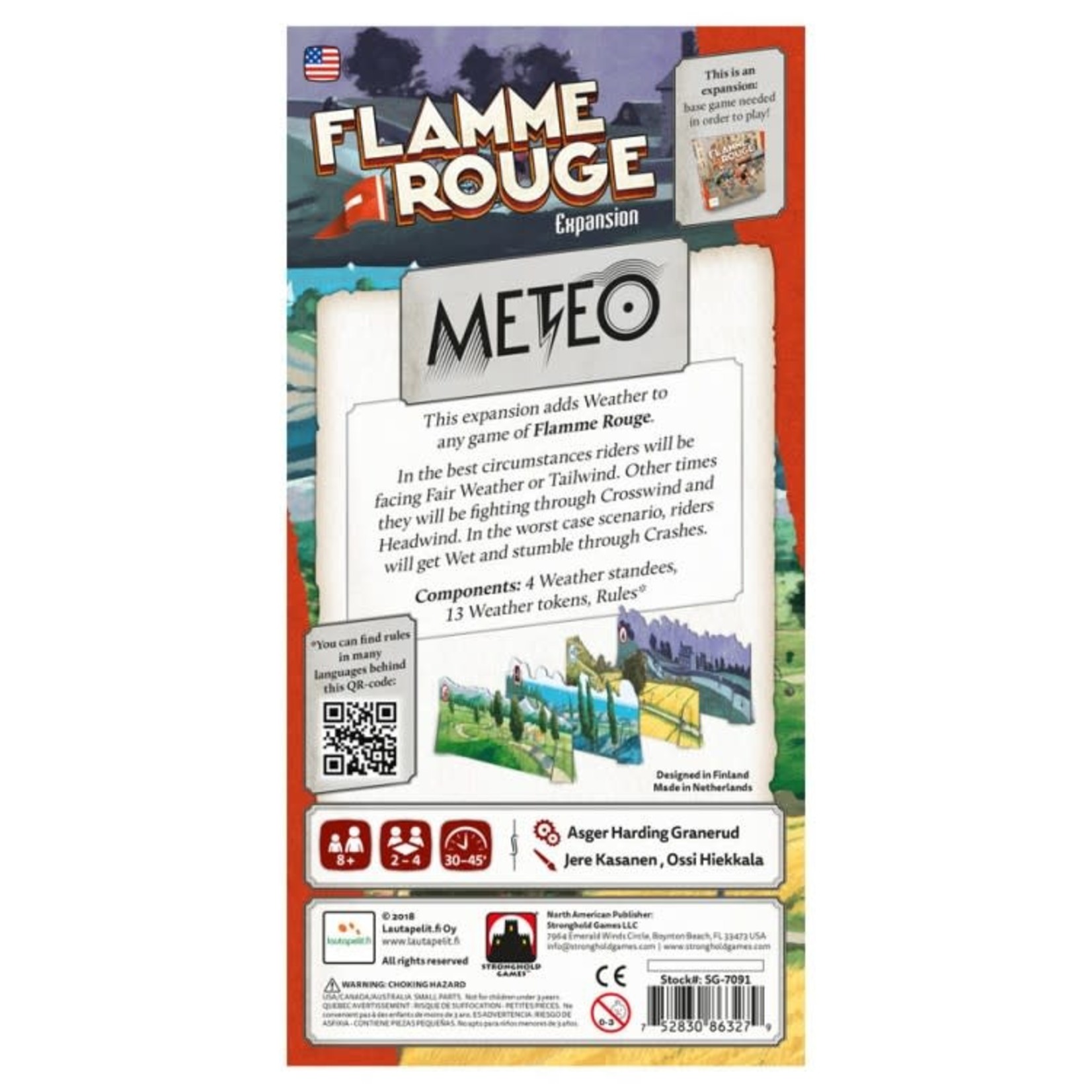 Stronghold Games Flamme Rouge Meteo Expansion