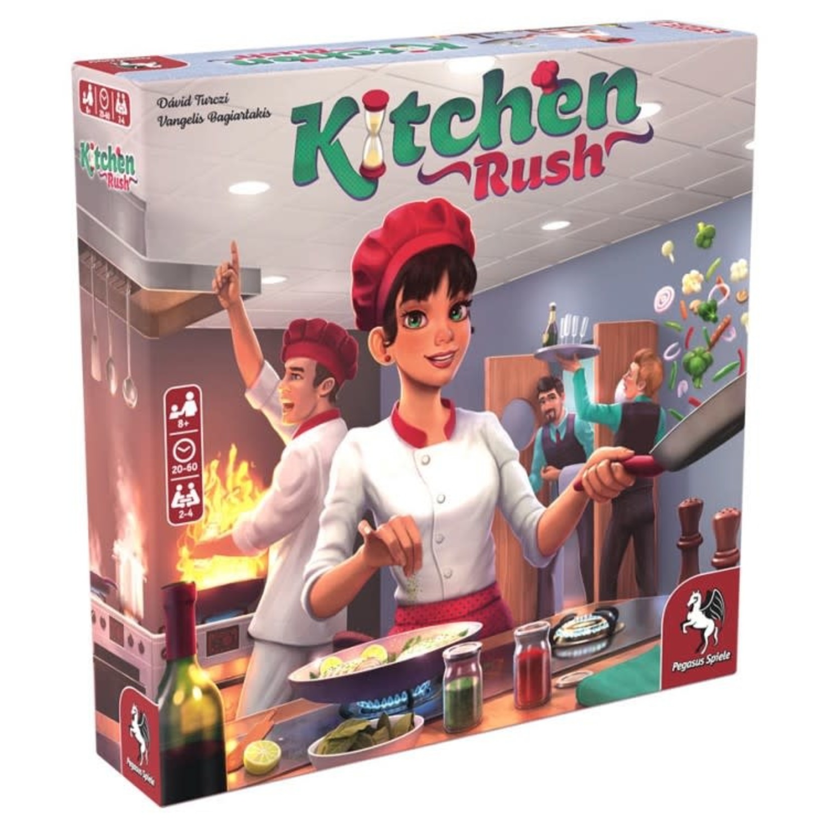 Pegasus Spiele North America Kitchen Rush Revised Edition
