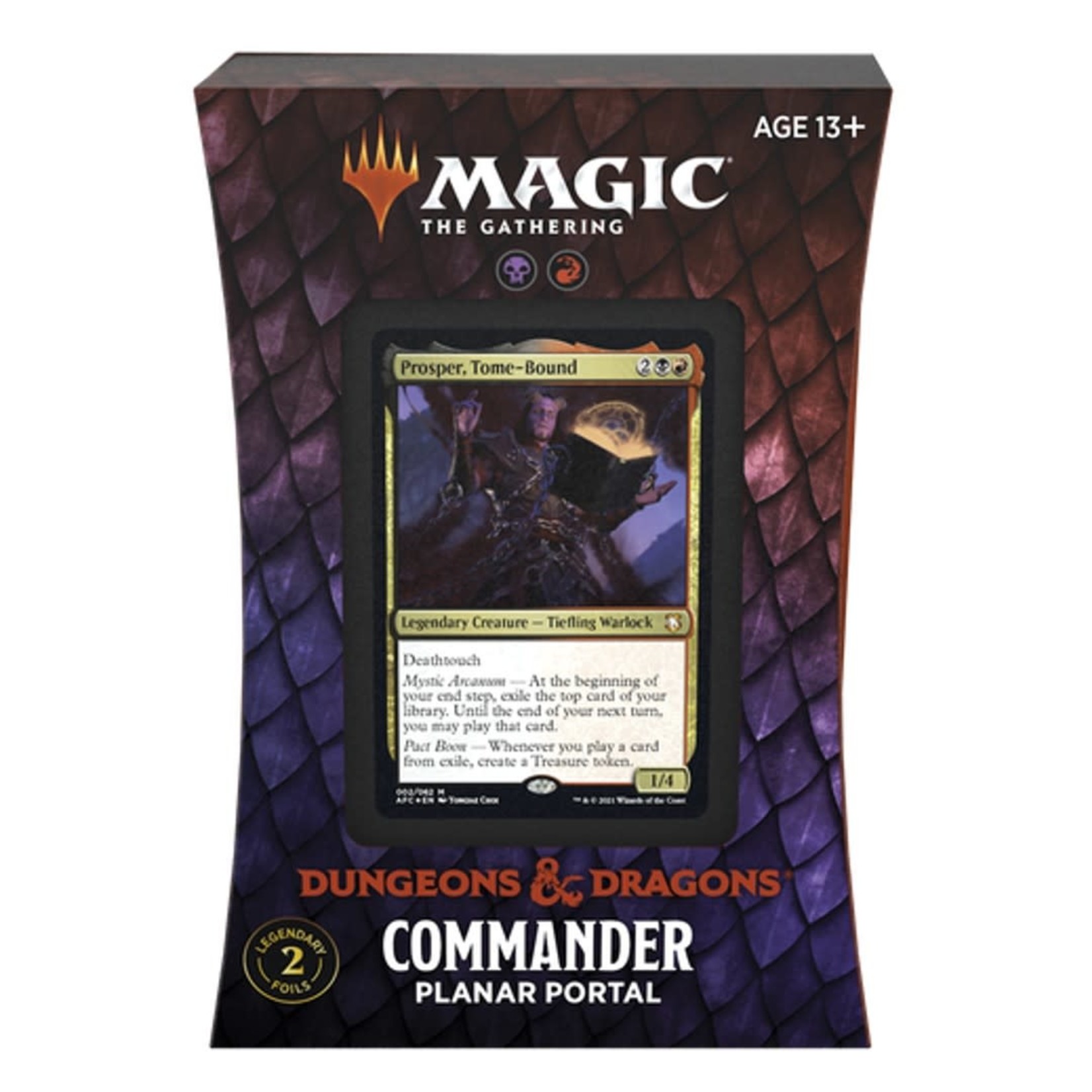 Wizards of the Coast Magic the Gathering Adventures in the Forgotten Realms AFR Commander Deck Planar Portal