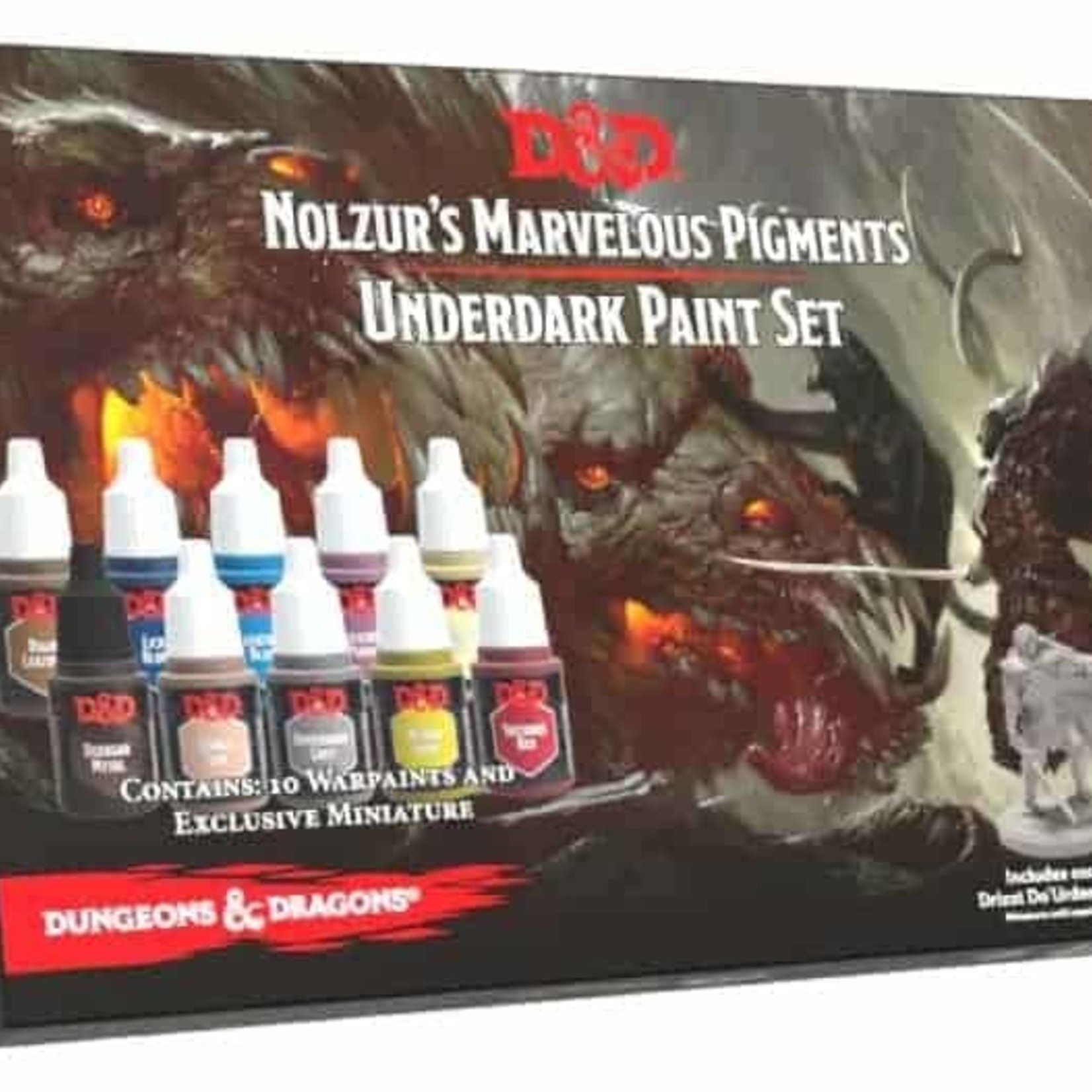 D&D Nolzur's Marvelous Pigments: Underdark Paint Set (75004) – Gnomish  Bazaar