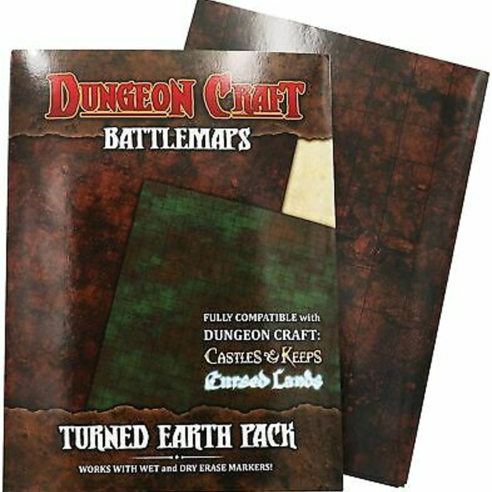 1985 Games Dungeon Craft Battle Maps Turned Earth Pack