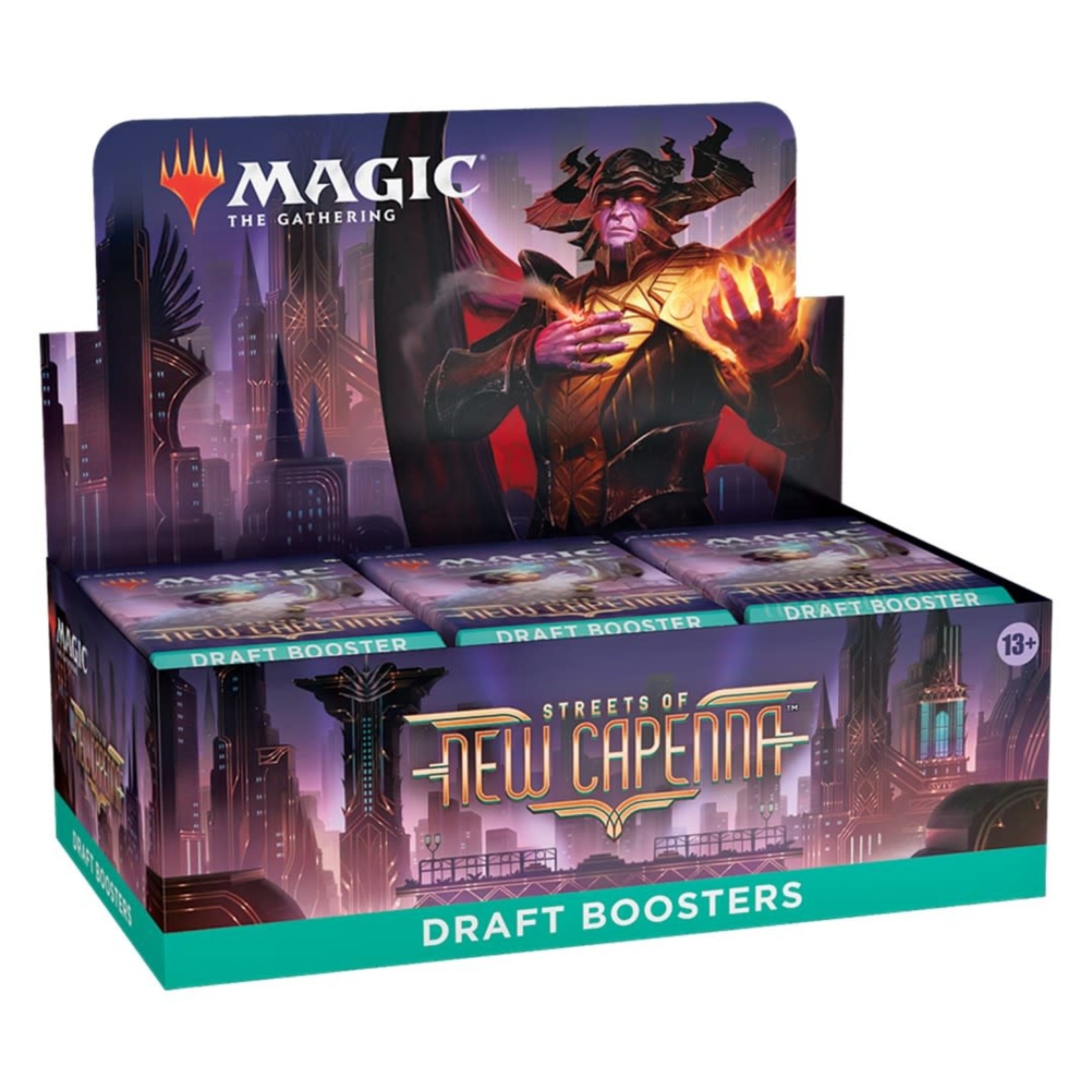 Wizards of the Coast Magic the Gathering Streets of New Capenna SNC Draft Booster Box