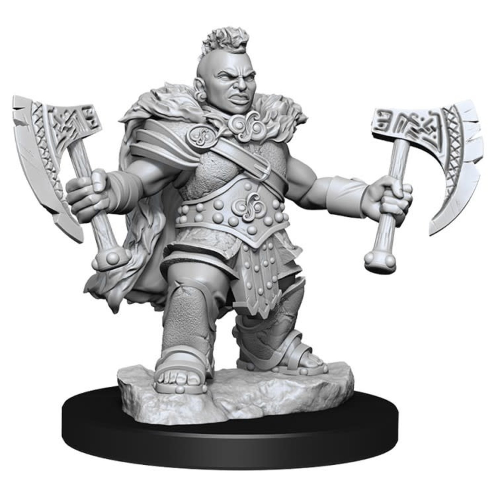 WizKids Dungeons and Dragons Frameworks Dwarf Barbarian Female