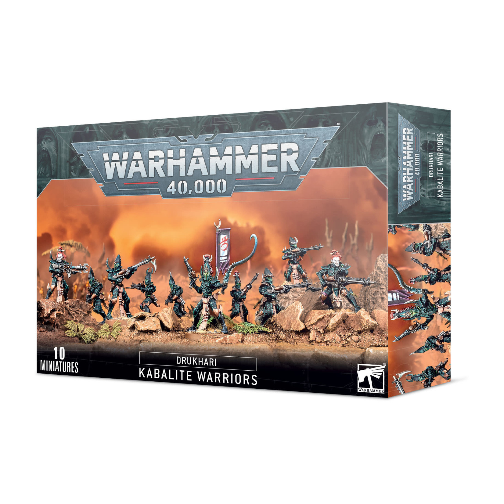 Games Workshop Warhammer 40k Xenos Drukhari Kabalite Warriors