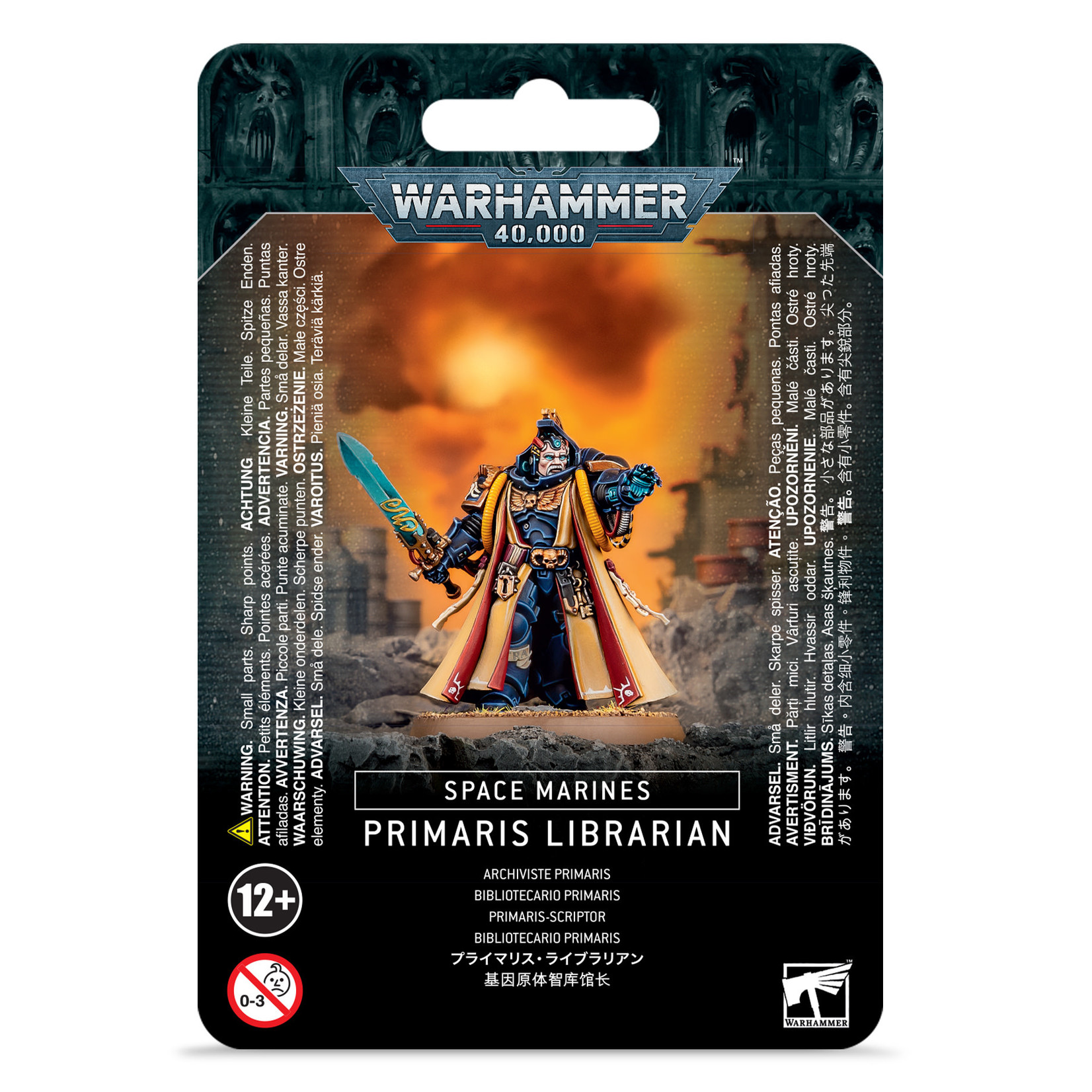 Games Workshop Warhammer 40k Space Marines Librarian