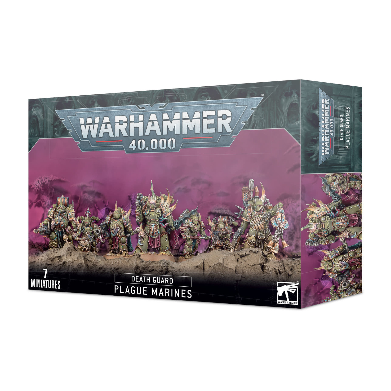 Games Workshop Warhammer 40k Chaos Death Guard Plague Marines