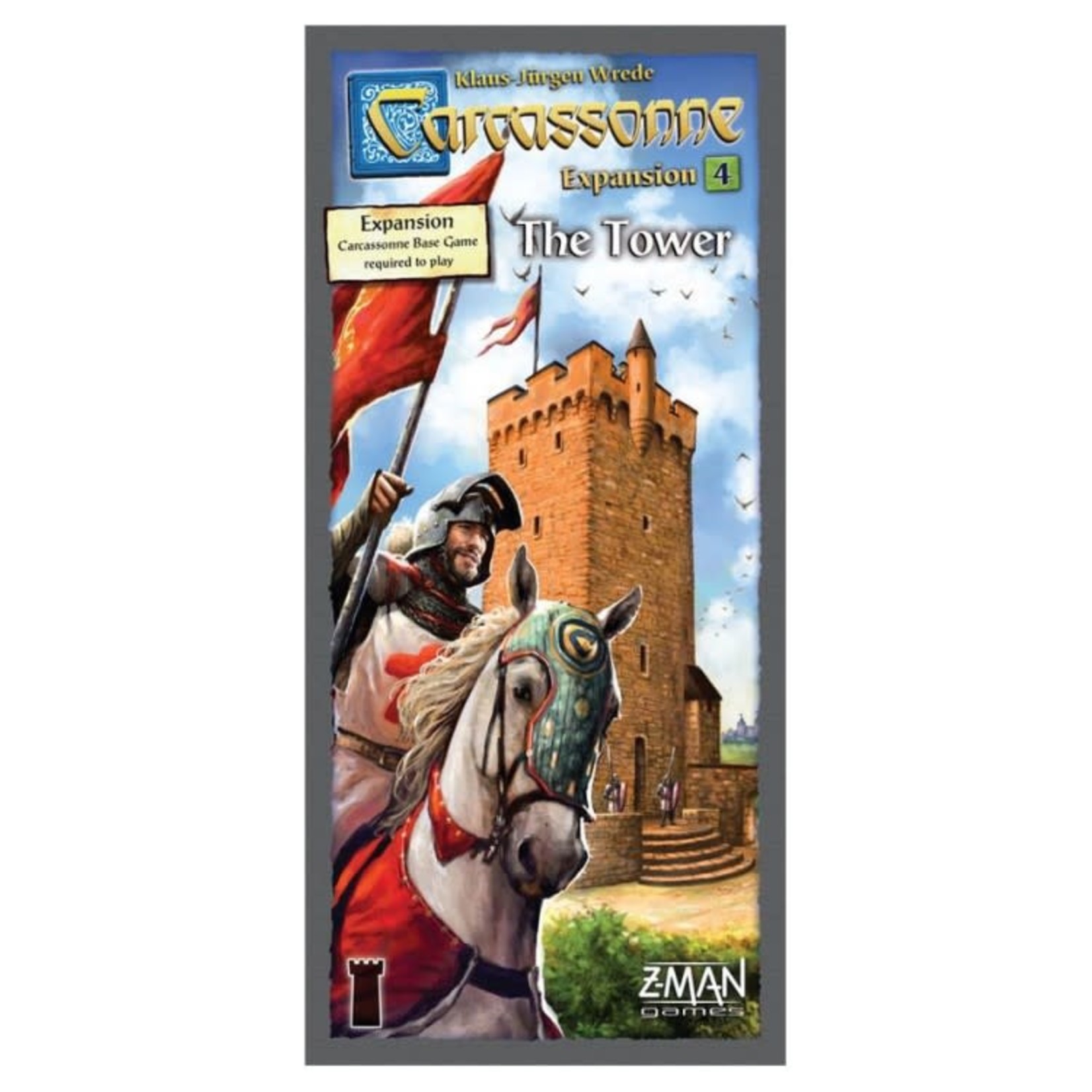 Z-Man Games Carcassonne Expansion 4 The Tower Expansion