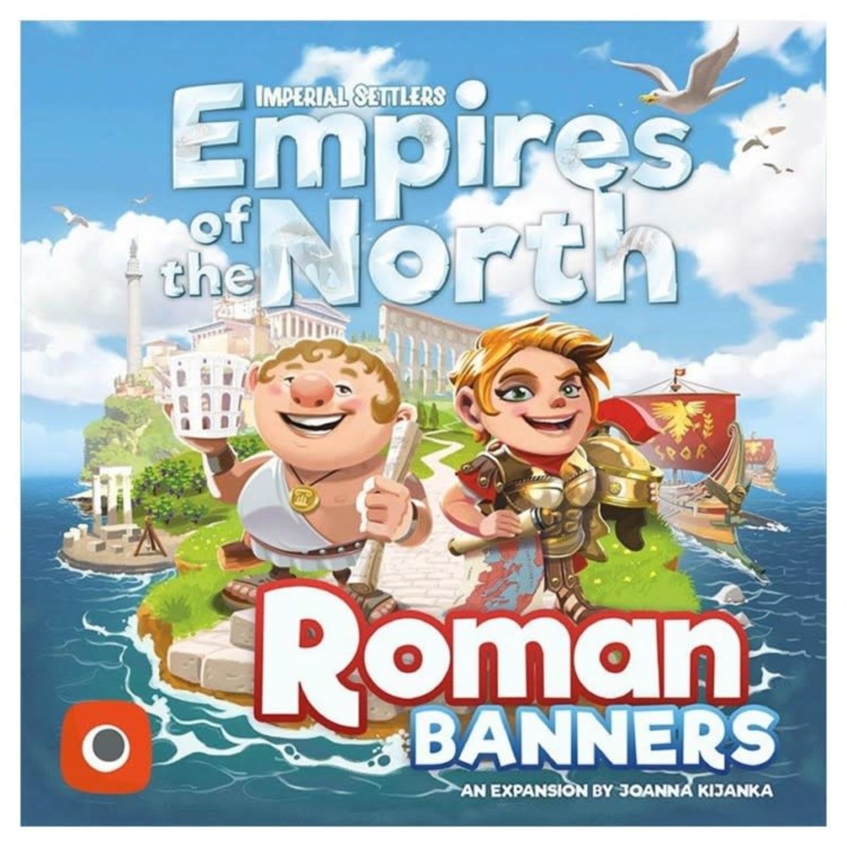 Portal Games Imperial Settlers Empires of the North Roman Banners