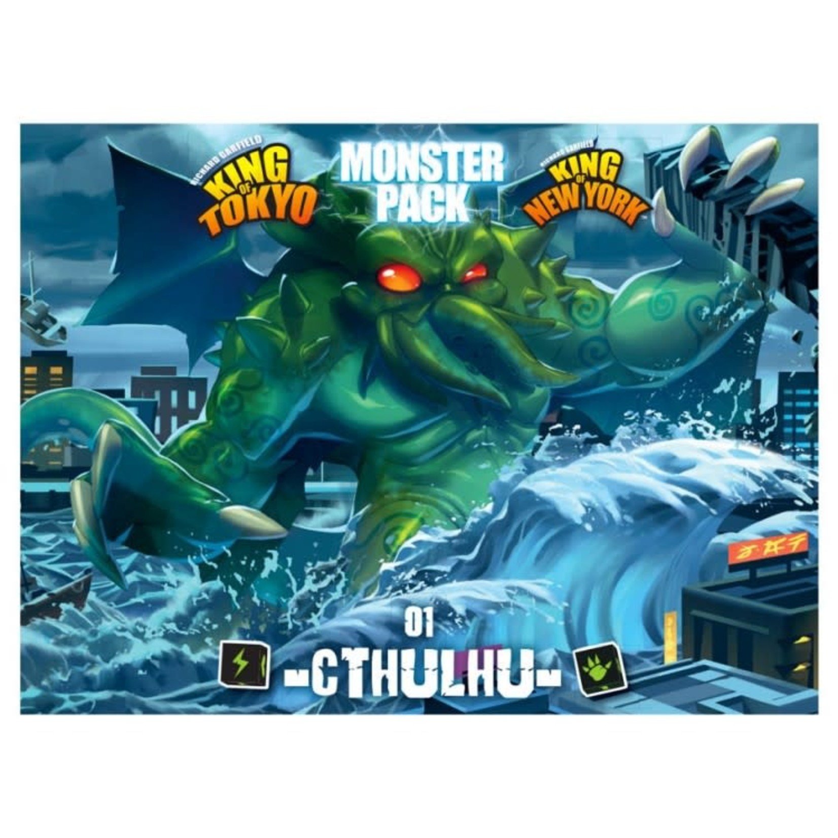 Iello Games King of New York Tokyo Expansion, Cthulhu Monster Pack