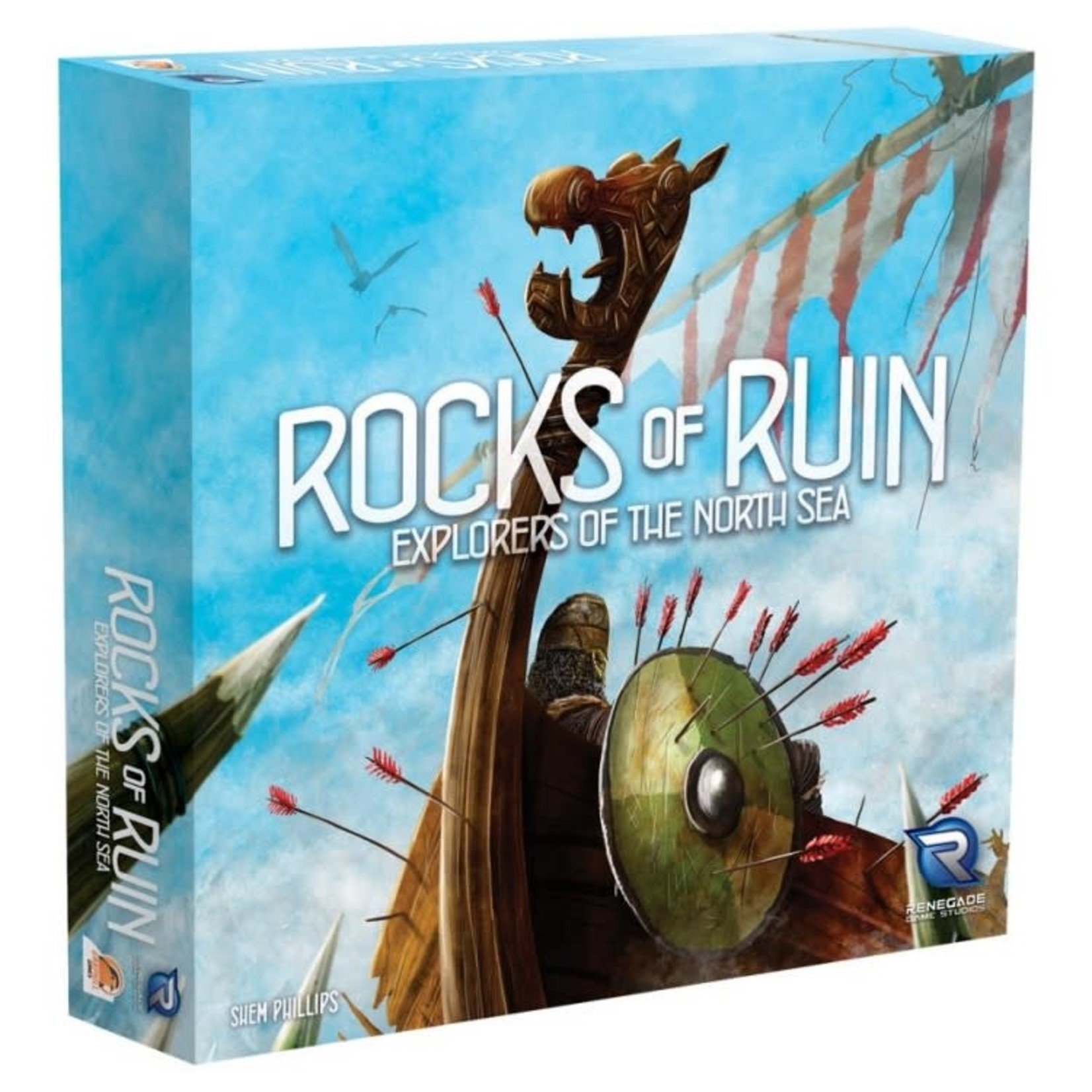 Renegade Game Studios Raiders of the North Sea Rocks of Ruin Explorers of the North Sea Expansion