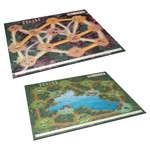 Leder Games Root Mountain / Lake Playmat