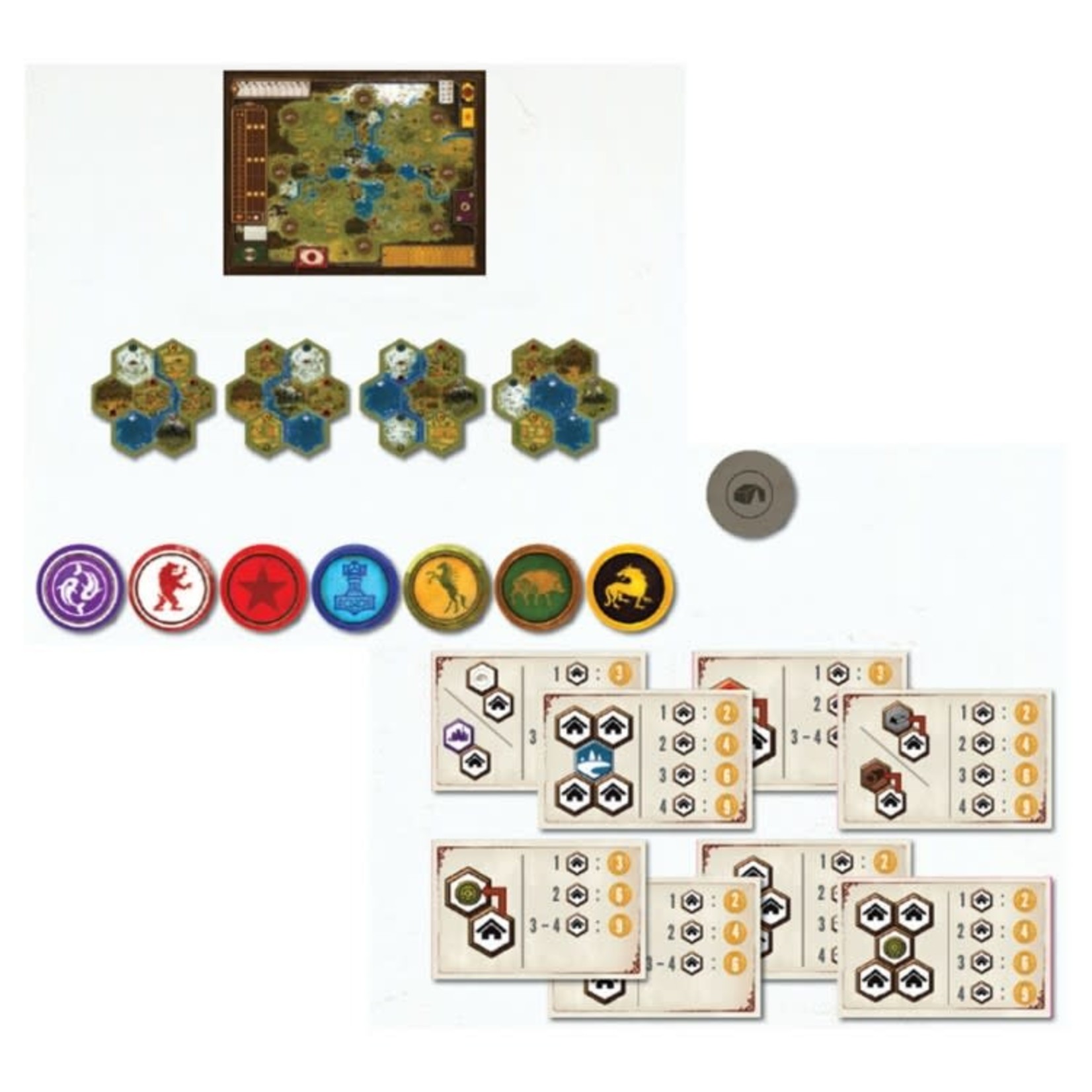 Stonemaier Games Scythe Modular Board