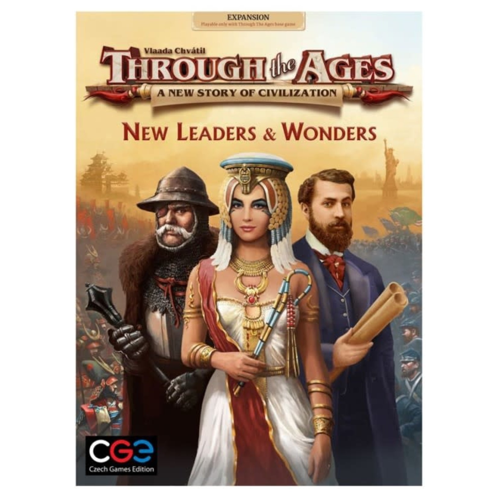 Czech Games Editions Through the Ages New Leaders and Wonders Expansion