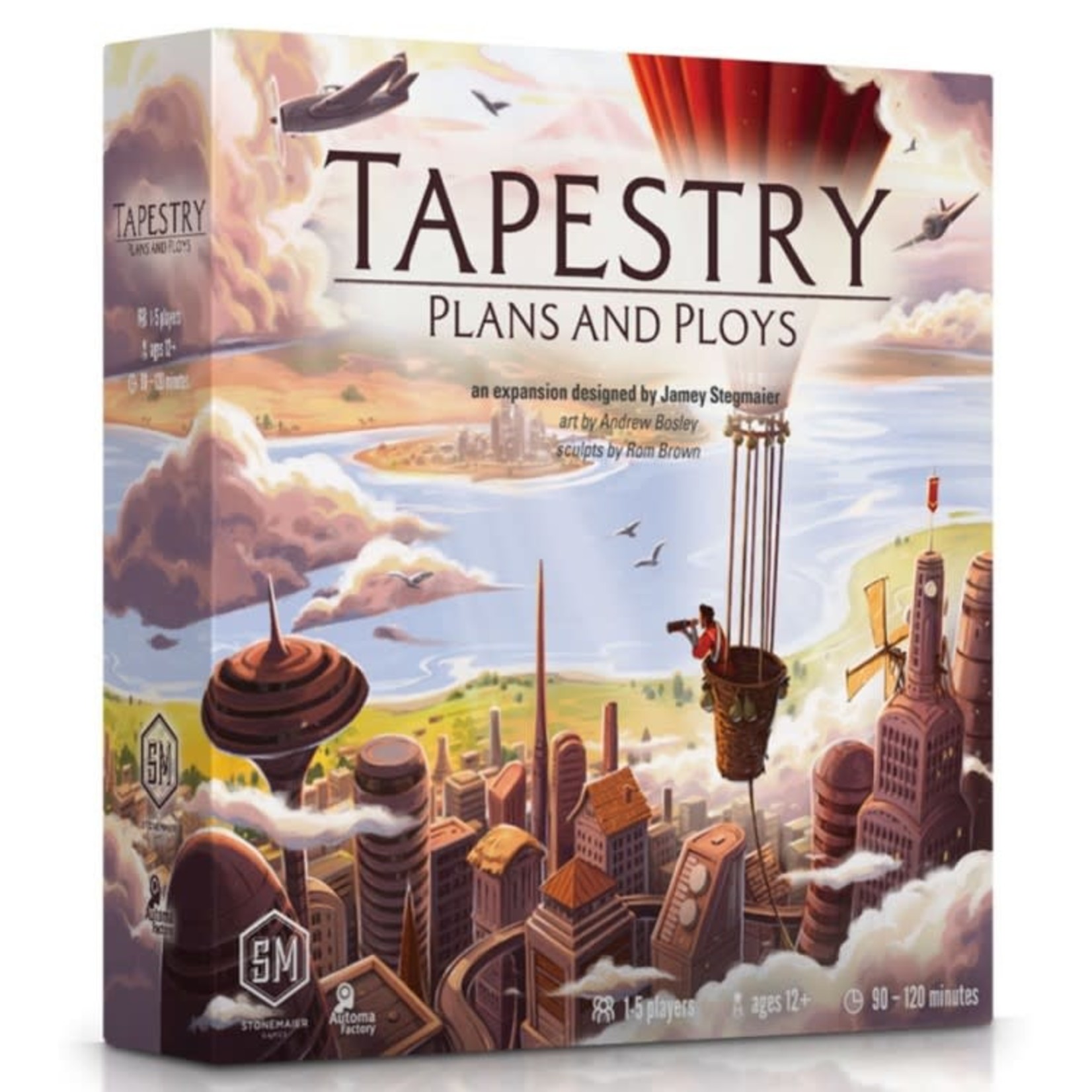 Stonemaier Games Tapestry Plans and Ploys Expansion