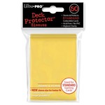 Ultra Pro Ultra Pro Pro-Gloss Standard Deck Protector Sleeves Yellow 50 ct