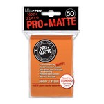 Ultra Pro Ultra Pro Pro-Matte Standard Deck Protector Sleeves Orange 50 ct