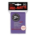 Ultra Pro Ultra Pro Pro-Matte Standard Deck Protector Sleeves Purple 50 ct
