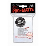 Ultra Pro Ultra Pro Pro-Matte Standard Deck Protector Sleeves White 50 ct