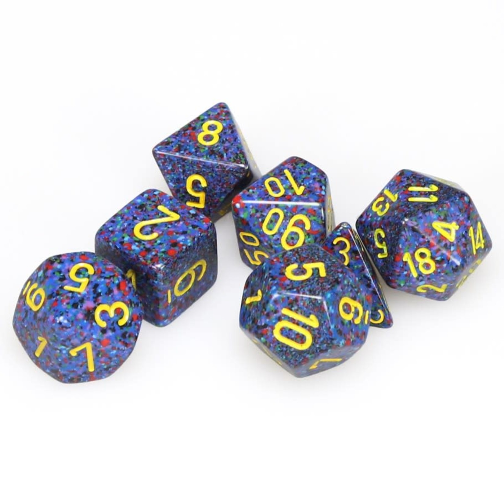 Chessex Chessex Speckled Twilight Polyhedral 7 die set