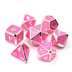 Die Hard Mythica Pink Sapphire with Platinum Metal Polyhedral 7 die set
