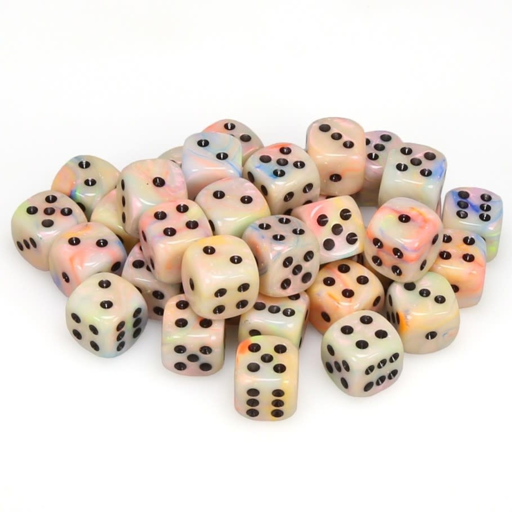 Chessex Chessex Festive Circus with Black 12 mm d6 36 die set