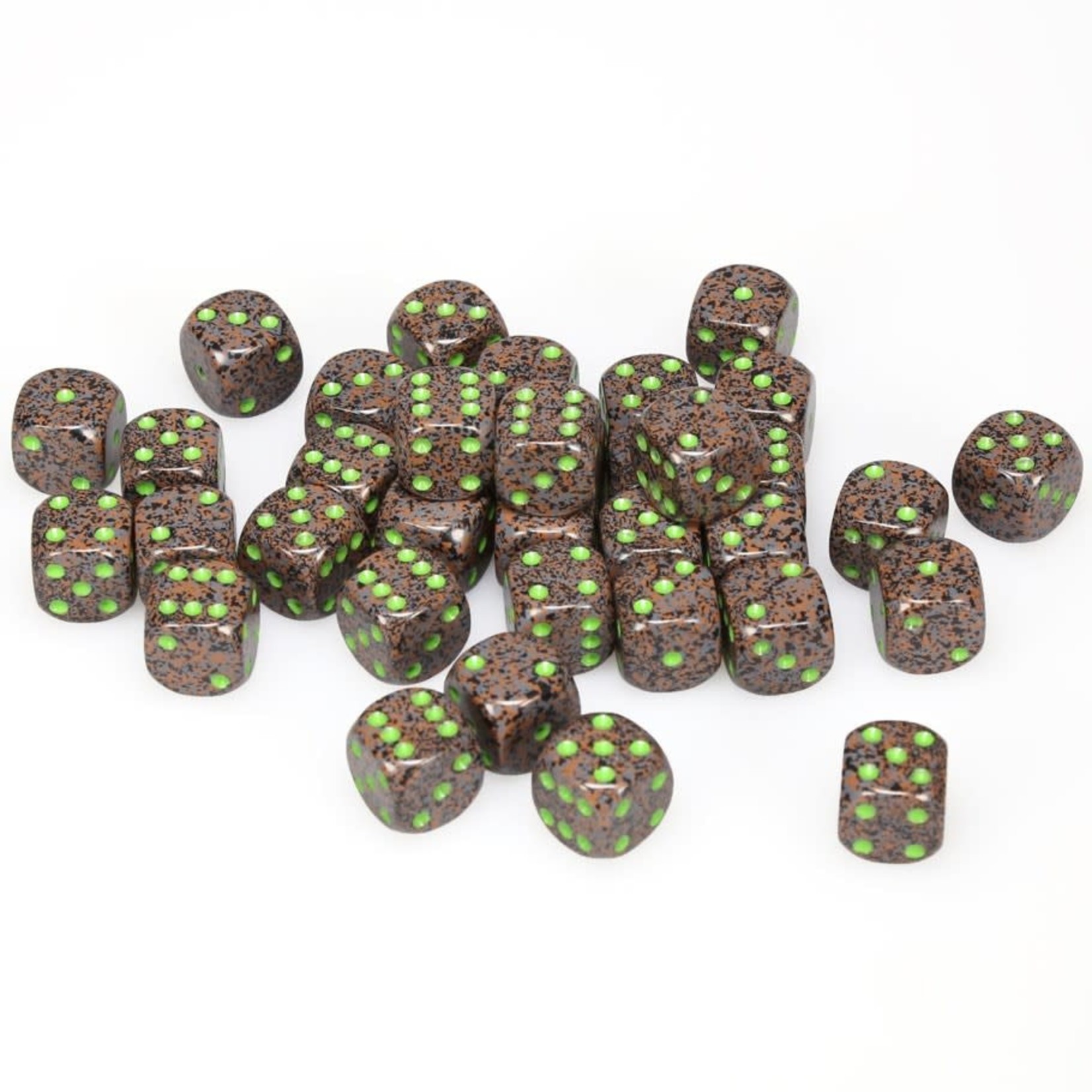 Chessex Chessex Speckled Earth 12 mm d6 36 die set