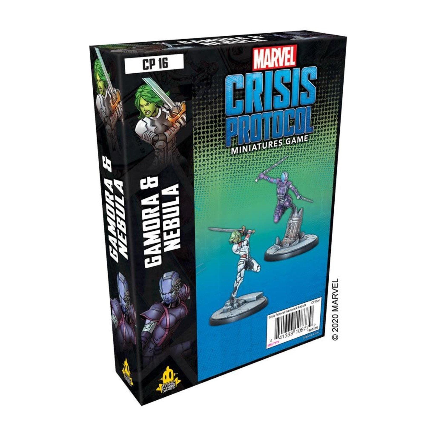 Atomic Mass Games Marvel Crisis Protocol Gamora and Nebula