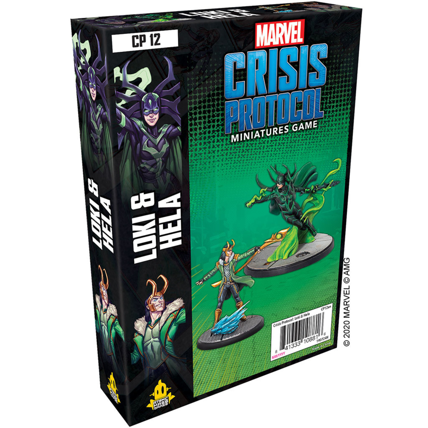 Atomic Mass Games Marvel Crisis Protocol Loki and Hela Character Pack